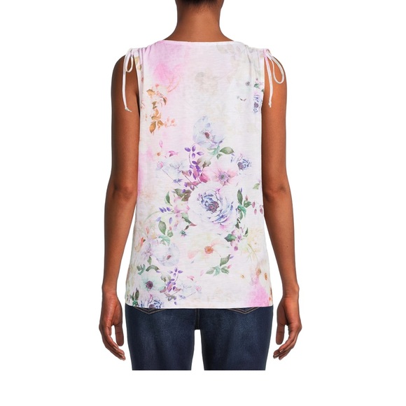 Concepts Crystal Embellished Floral Shirt - Picture 12 of 13